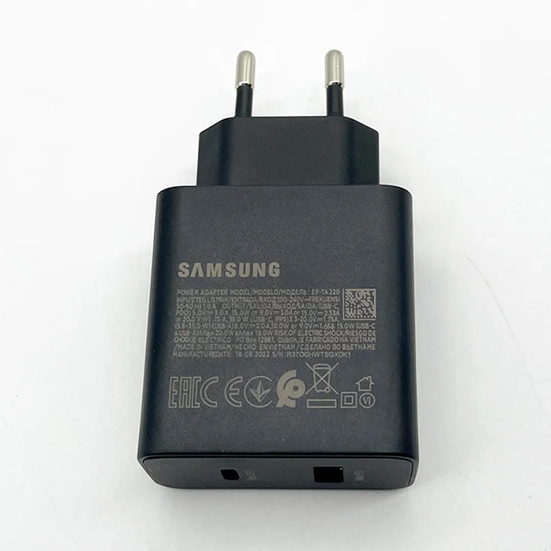 Samsung 35W+15W PD Dual-Port-Handy-Ladegerät 1,8M USB Typ-C-Kabel Schnellladegerät für Galaxy Z Fold6 5 S24 S23 S22 Ultra – Detail 4