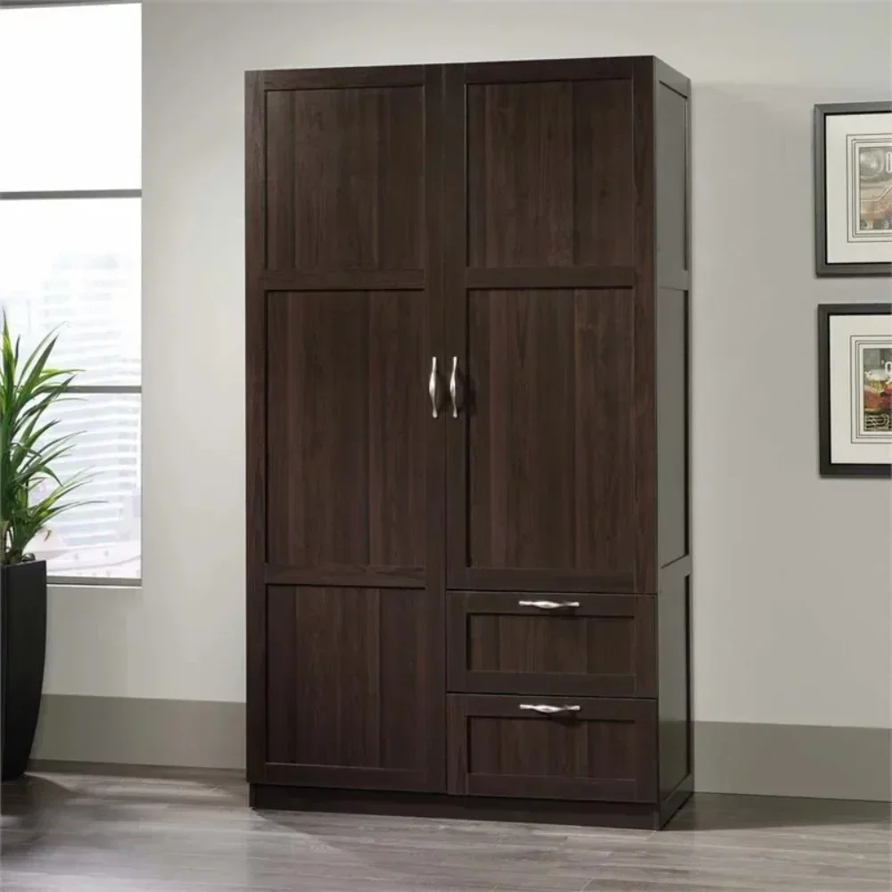 Cherry Wardrobe Smooth Surface Long Lasting Premium Quality Non-Slip Feet Easy to Clean Easy to Use Stable Structure