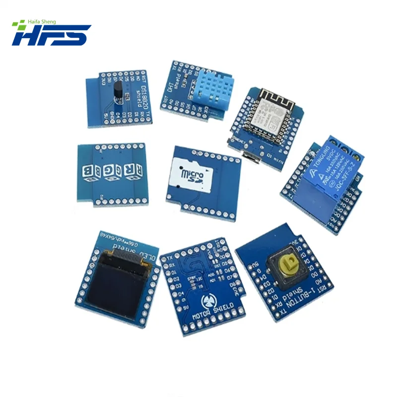 D1 Mini ESP8266 ESP-12 ESP-12F CH340G CH340 V2 USB WeMos WIFI Development Board D1 Mini NodeMCU Lua IOT Board 3.3V With Pins