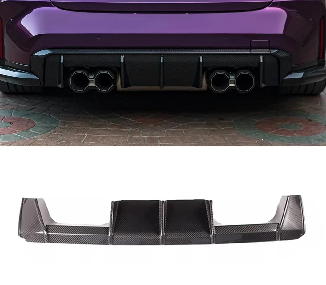 

PUDesign for M3 G80 M4 G82 G83 Bumper Upgrade MP Style Body Kit Carbon Fiber Rear Diffuser Factory Direct Sales High Quality