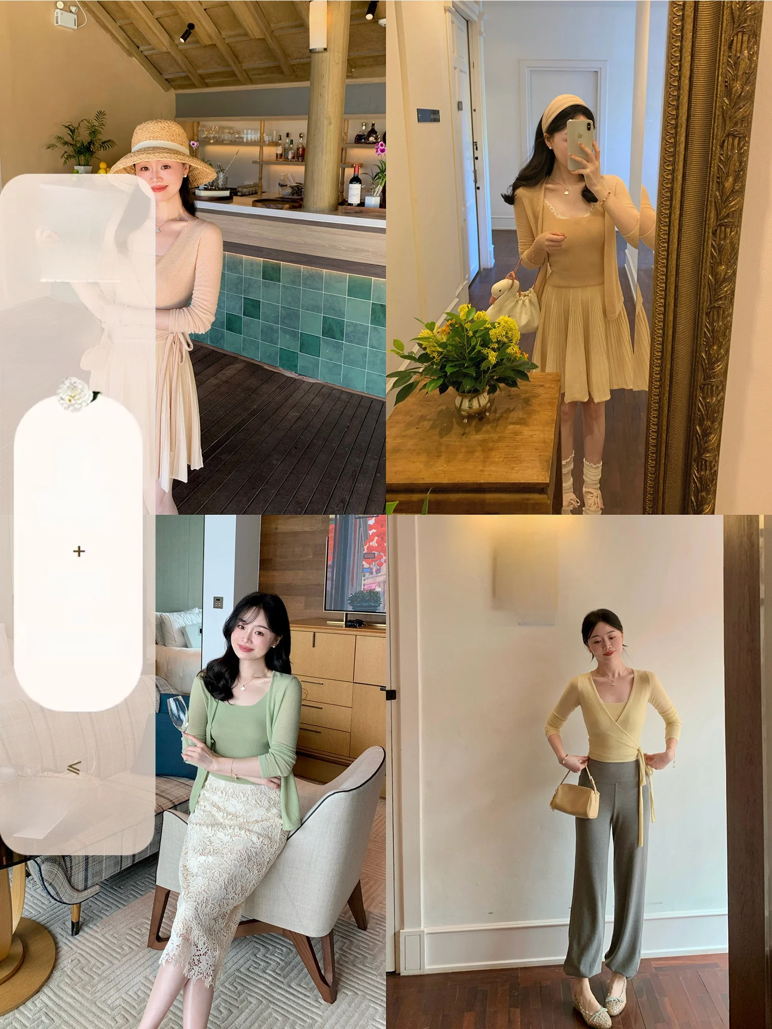 wang-han-yan-spring-ballet-100-superfine-wool-gentle-knitted-cardigan-women's-set-soft-loose-fit-woolen-knitted-top