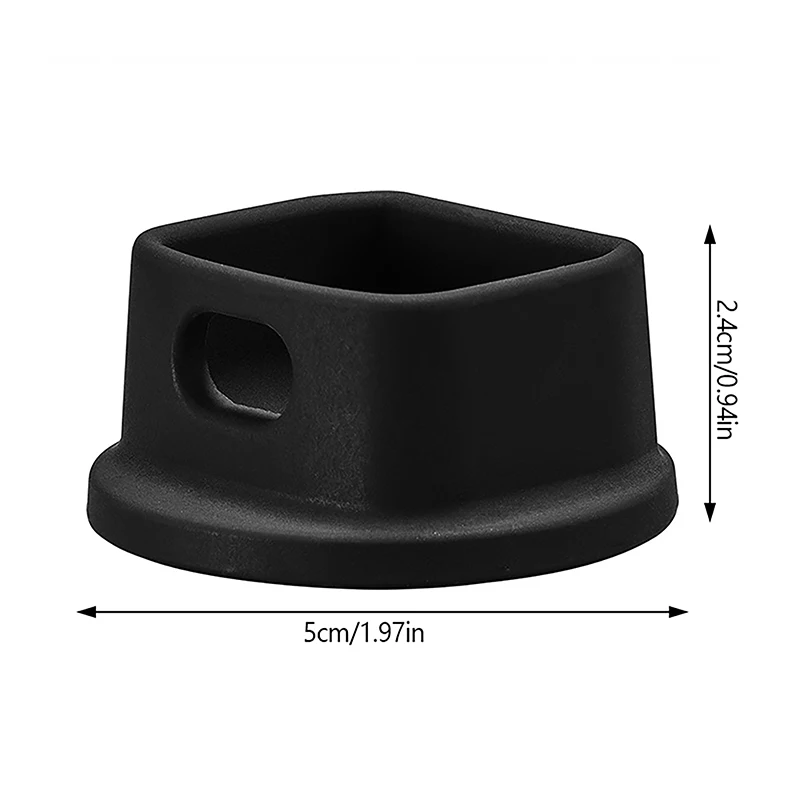 Rutschfeste Dock-Desktop-Stützbasis aus Silikon für Osmo Pocket 3, Handheld-Gimbal-Sportkamera, rutschfeste feste Verlängerungsbasis