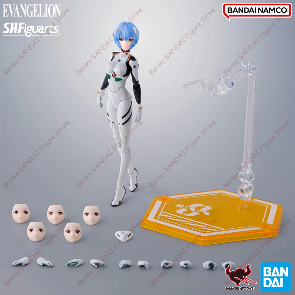 Auf Lager Original BANDAI Evangelion S.H.Figuarts REI AYANAMI Anime Action Figure Sammlung Modell Spielzeug Urlaub Geschenke Für Kinder