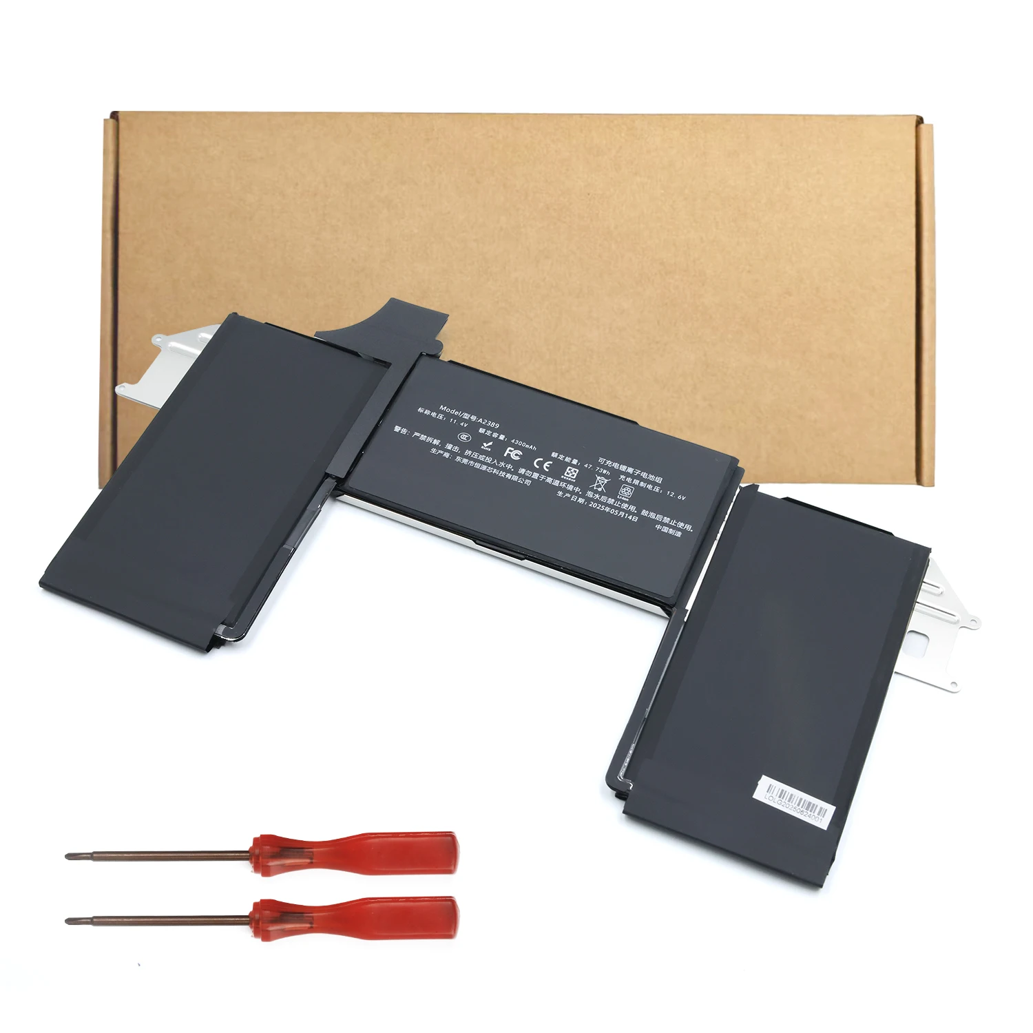 

Аккумулятор A2389 для Apple MacBook Air 13 "Touch A2337 2020 2021 EMC3302 A2337 EMC3598 MGN63LL MGN73LL MWTJ2 47,73WH