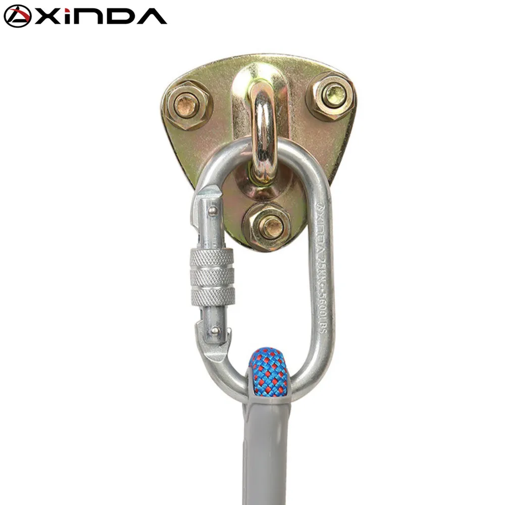 Xinda Steel Expansion Climbing Bolt Fire House Escape Fixed Hanging Point for Camping & Hiking Bearing Point Triangle