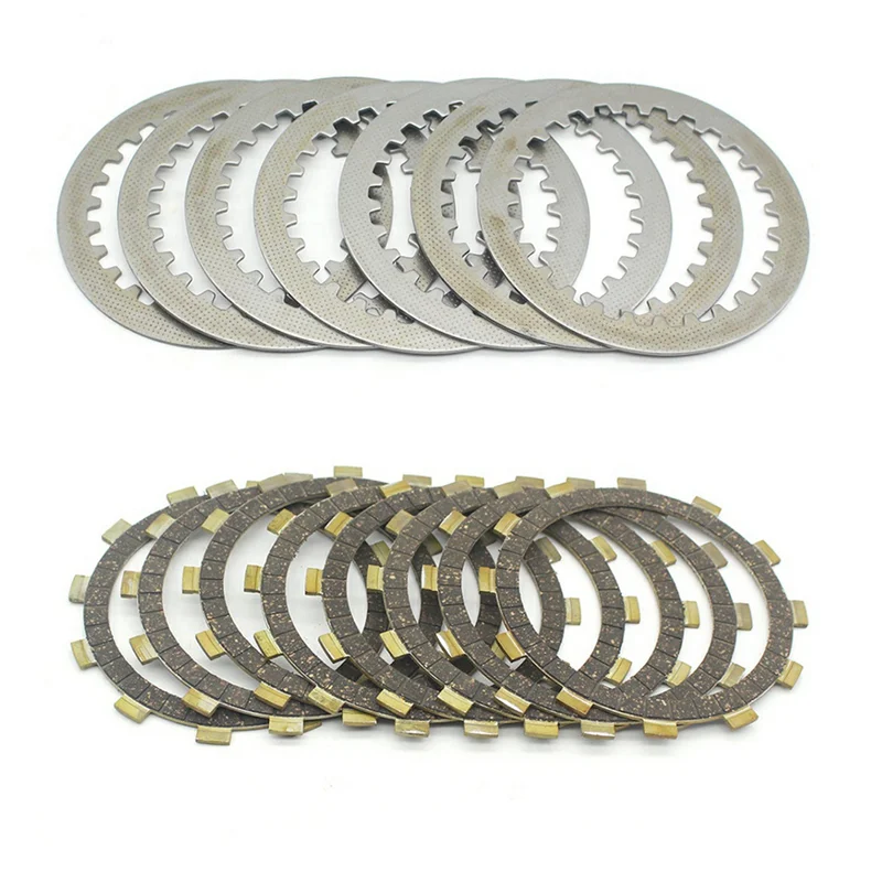 Motorcycle Clutch Friction Plate Pressure Plate and Steel Plate Kit for XJR400 XJ400