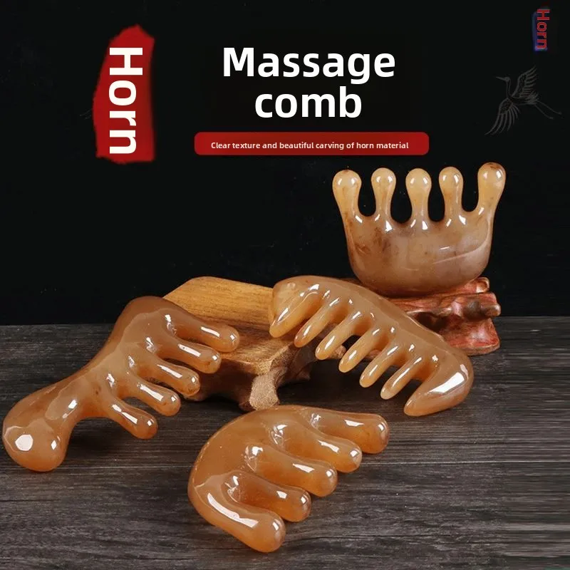 

Women's Hair Care Scalp Massage Comb Five Clawed Cudgel Style Meridian Brush Neck Multi Functional Scraping Hair Growth Stimu...