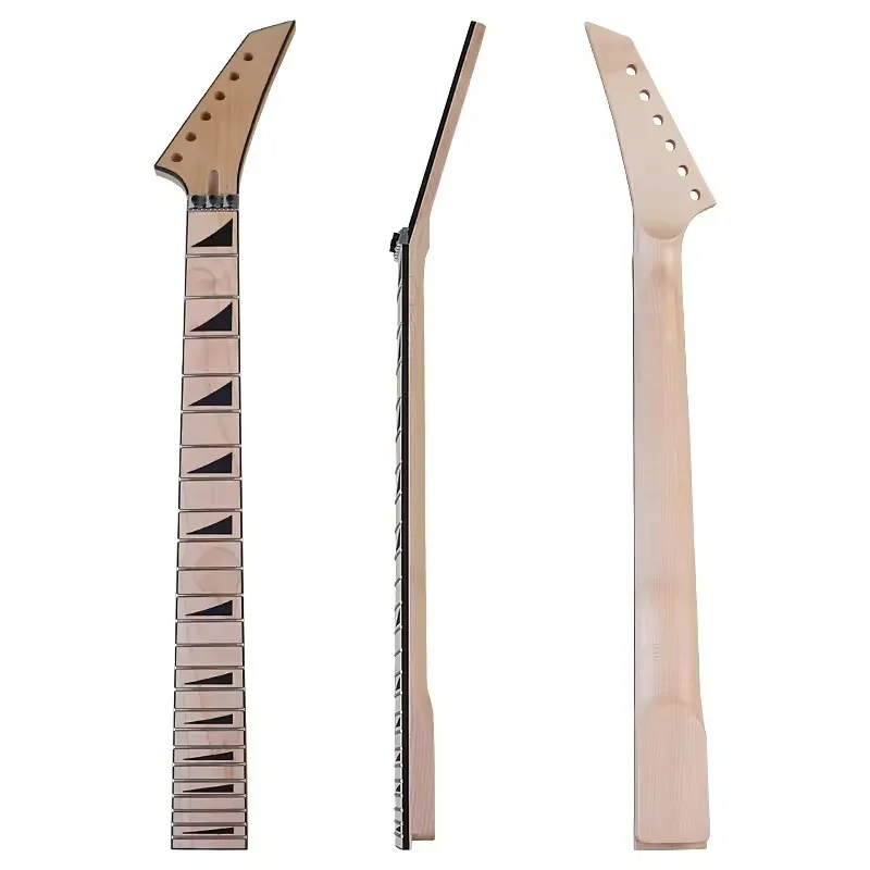 Electric Guitar Guitar Neck Matte Organ Handle Maple Special-Shaped FV Head Electric Guitar Neck
