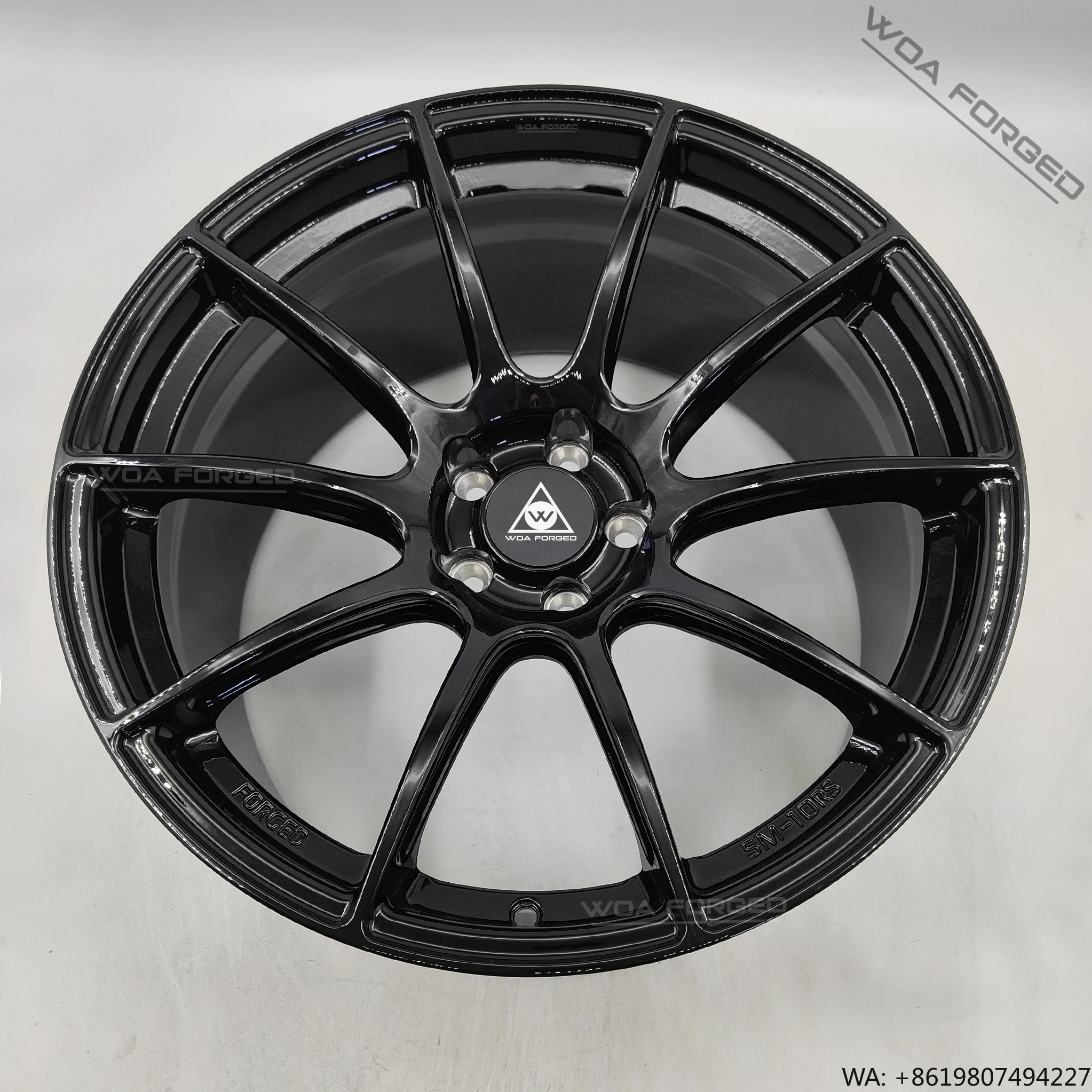 

Customized SM-10RS Deep Dish 5x114.3 Forged Aluminum Sport Car Wheels Lightweight New Chrome 35mm 40mm 25mm ET Hyper Black