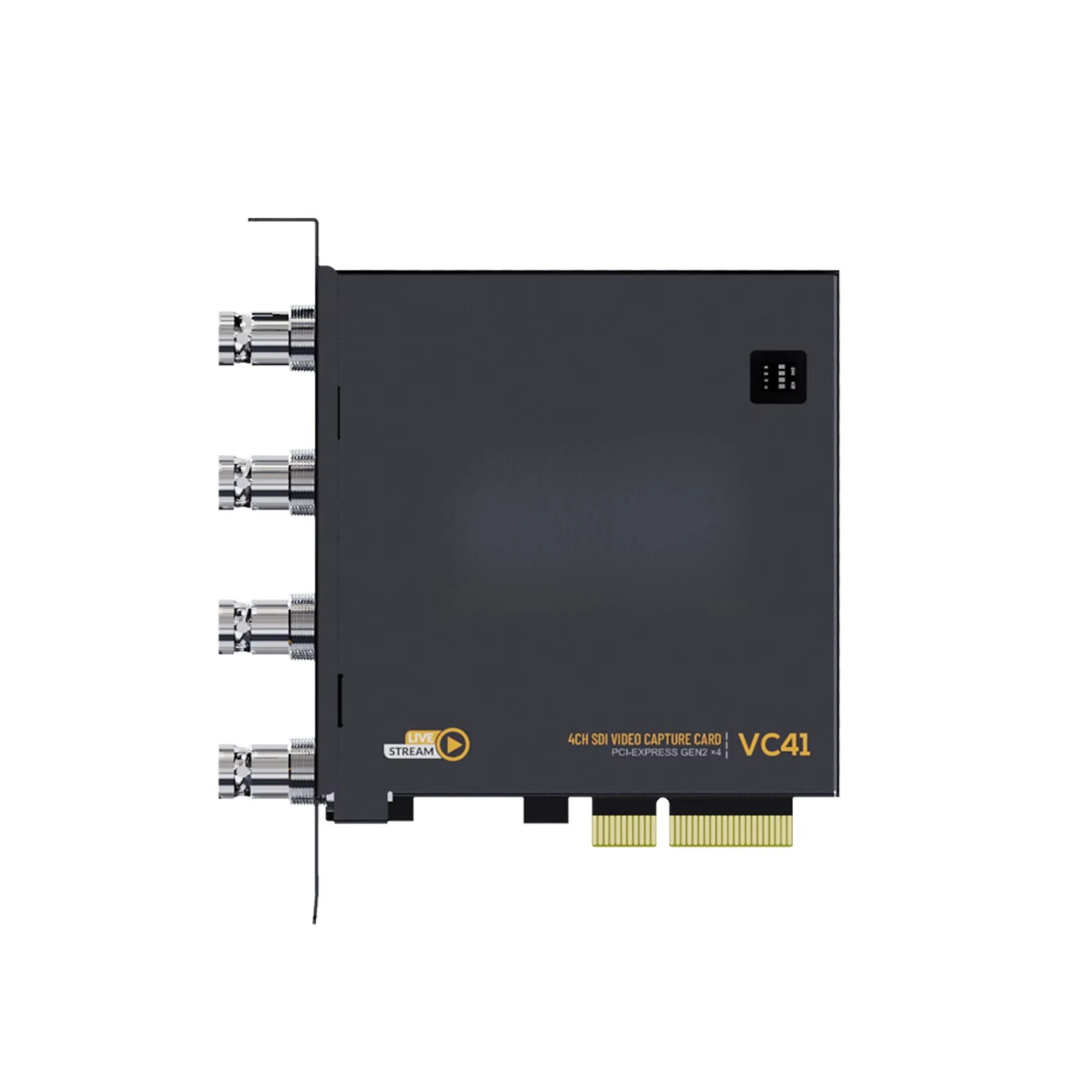 

VC41 Capture Video 4-канальная карта захвата SDI 1080i60 Pcie Оборудование для видеостудии для спортивной прямой трансляции