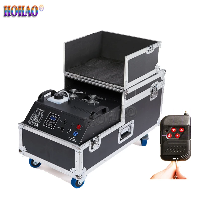 HOHAO 2021 Hot Sales Top 2kw /3kw /4kw Water Based Machine DMX512 Remote Wedding Performance Dj Nightculb Special Effect Show