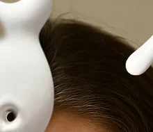 

Керамический ручной массажный инструмент для кожи головы, носа, Гуа Ша, массажер для релаксации и красоты, массажная расческа Meridian, расческа для головы с шестью зубьями