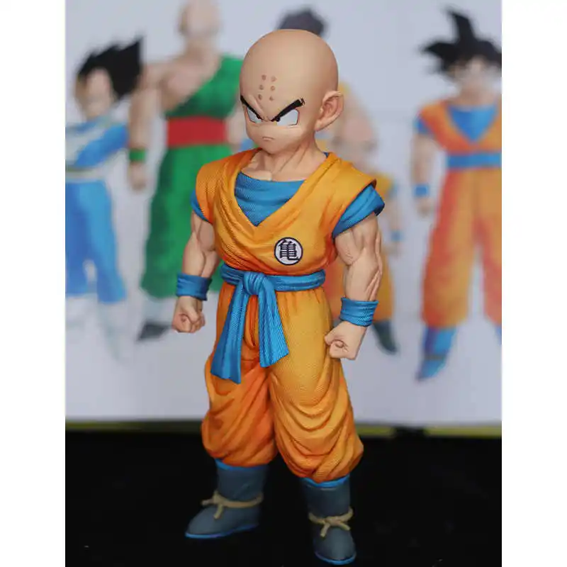 ドラゴンボールの漫画フィギュア,18cm,天下一武道会,超サイヤ人モデル,おもちゃ,ギフト,子供時代の装飾,vf krillin,無限z戦士