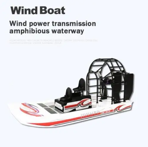 JDHMBD RC High Speed Brushless wind boat High Speed Swamp Dawg boat RTF Remote Control Two Channels Big Sale Turbo Cruise