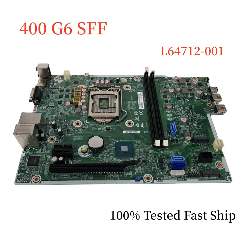 

L64712-001 For HP 400 G6 SFF Desktop Motherboard L64712-601 L63310-001 L49705-001 Mainboard 100% Tested Fast Ship