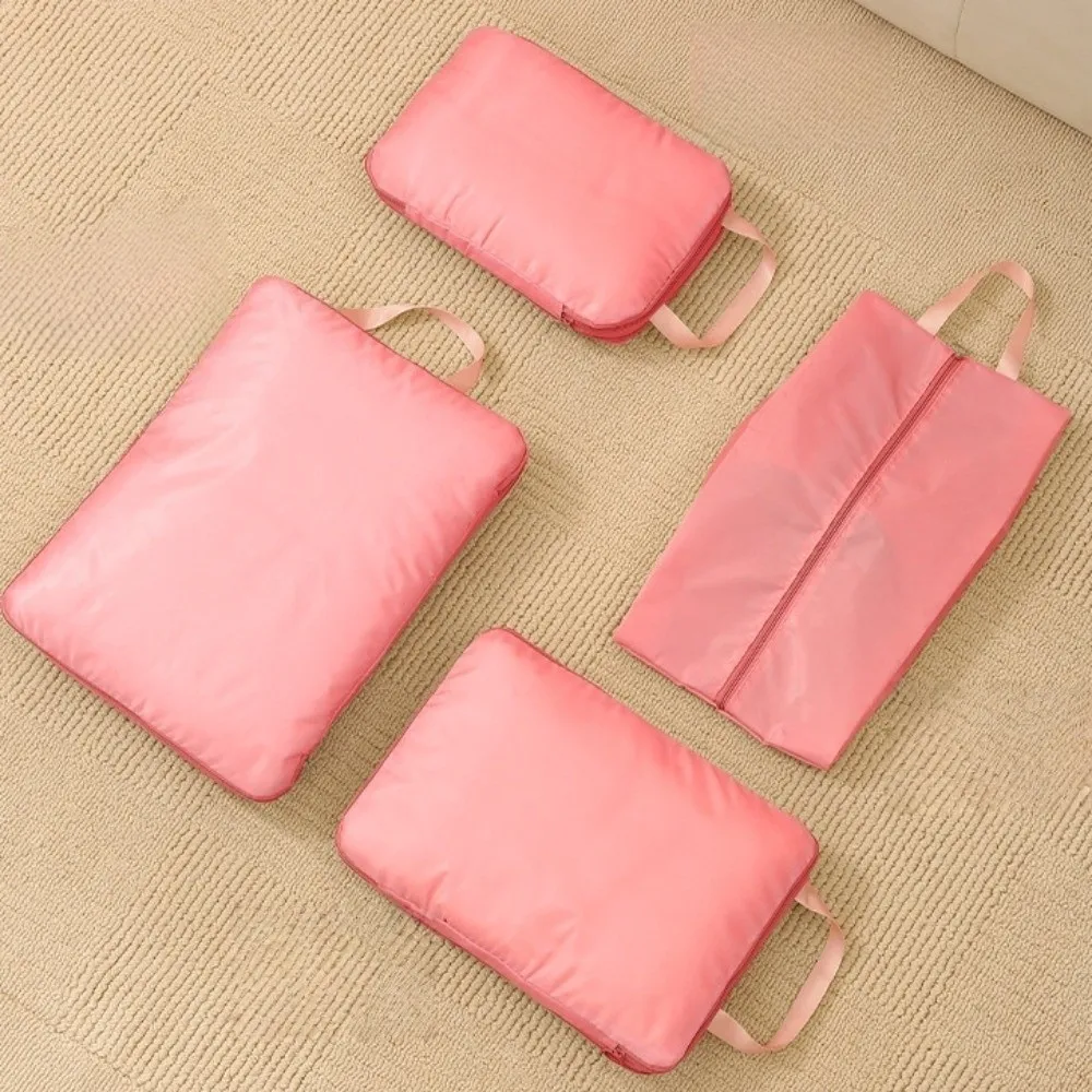 

Набор из 4-х легких многофункциональных дорожных сумок-органайзеров для багажа большой вместимости