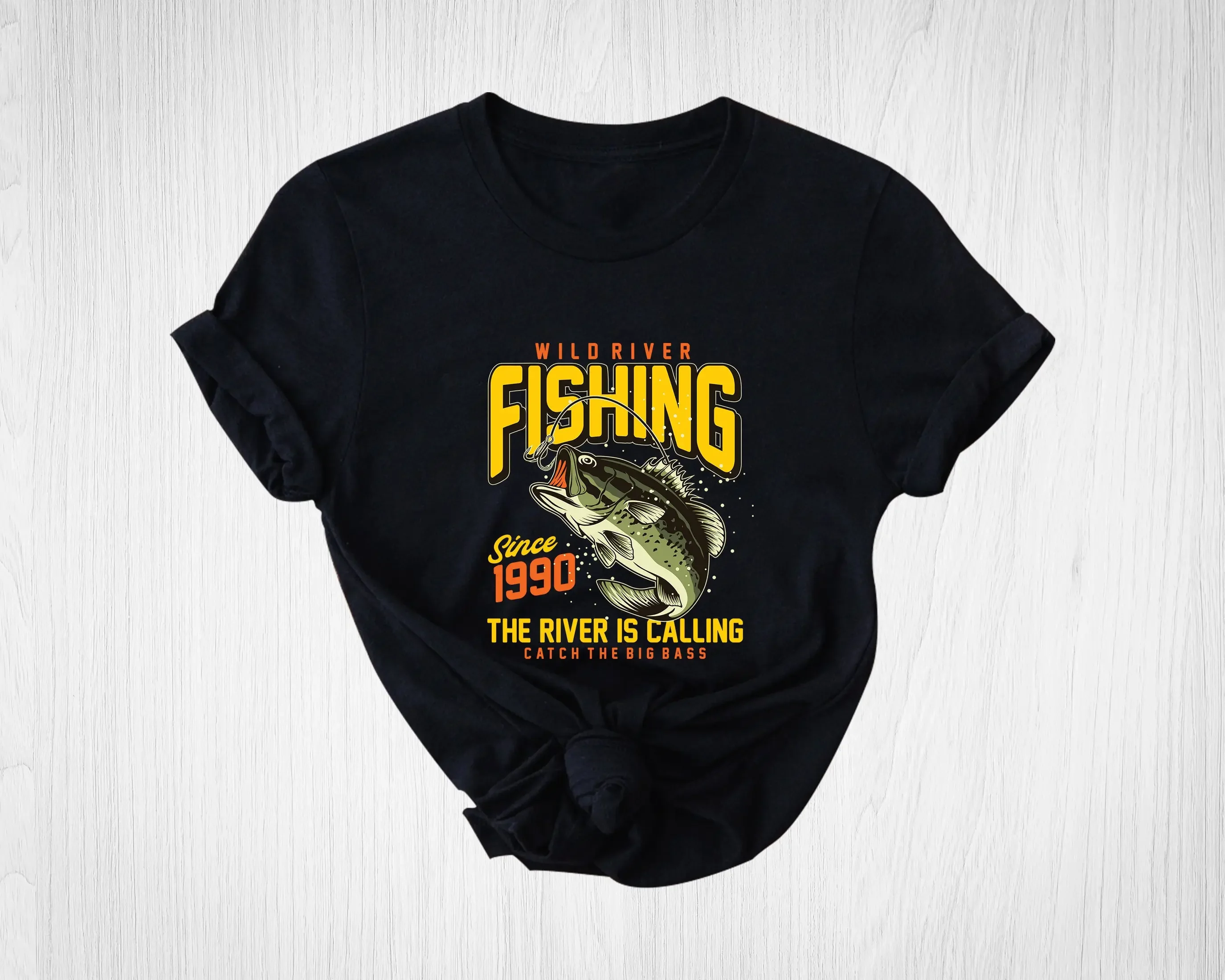 

Футболка Wild River Fishing, забавная S для мужчин, день отца, день рождения