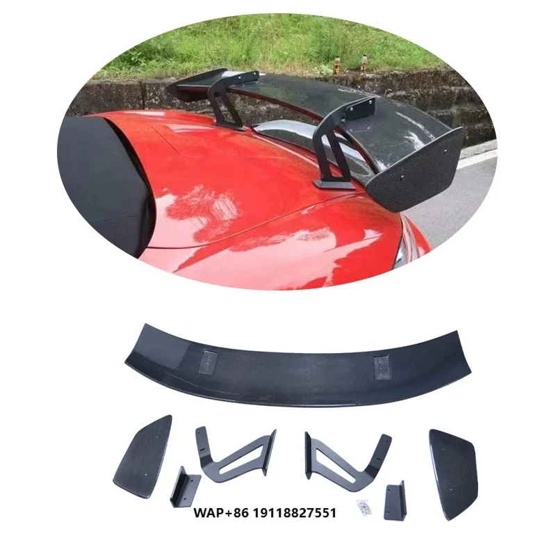 

GT Style Carbon Fiber Rear Trunk Spoiler Tail Wing for 718 Cayman Boxster 2017+