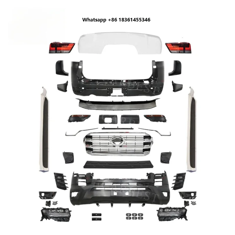 

For Land Cruiser 2022 Low-Profile Upgrade to High-Profile CARBEST Car Pearance Accessories LC300 Body Kit