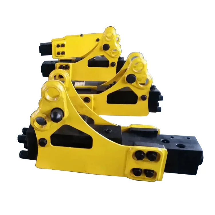 DEKAI الموز نوع الكسارة الهيدروليكية ومطرقة قواطع الخرسانة للحفارات 4-7 طن البناء/الهدم استخدام 20Crmo المواد #5