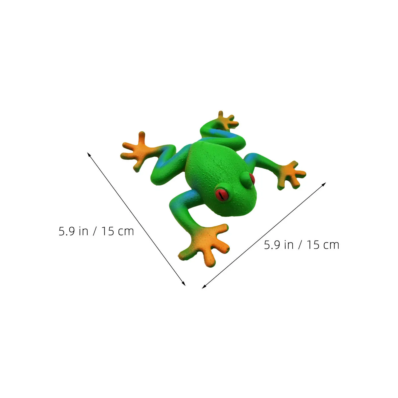 5Pcs Soft Frog Stress Balls Animal Squeeze Fidget Relaxation Party Favor Sensory Gifts Stress Toy Animal Squeeze Toy