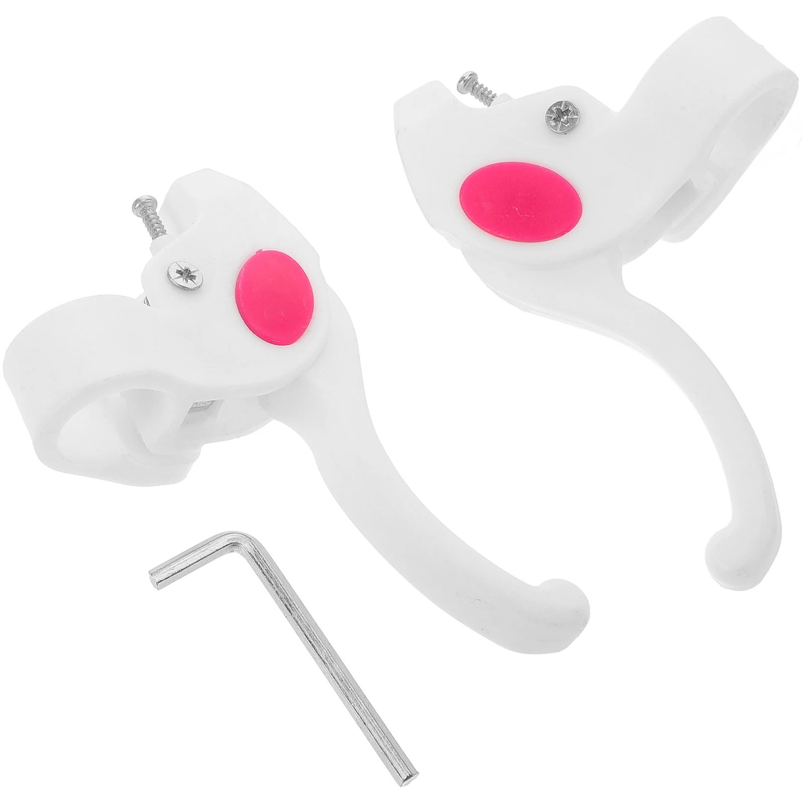 

2pcs Bike Brake Lever Aluminum Replacement for Child Parts Accessories Thick Handle Mountain Bike Brake Grip