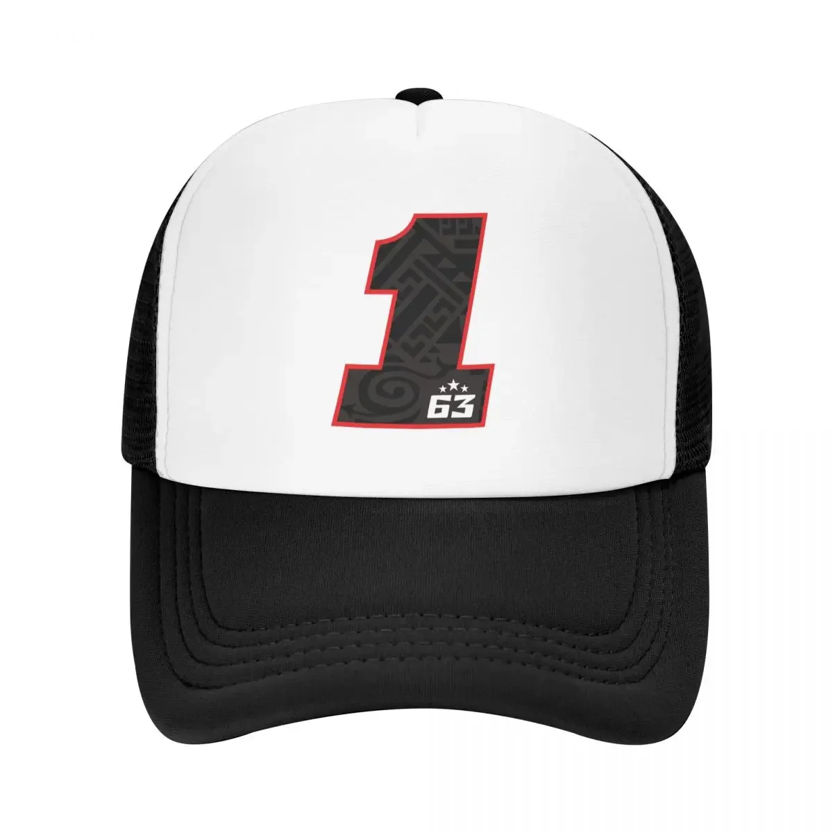 

Pecco Bagnaia 63 Cap Fashion Casual Mesh Baseball Caps Adjustable Hat Hip Hop Summer Unisex Baseball Hats Polychromatic