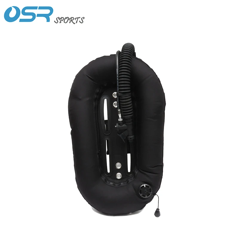 30lbs Duiken Donut Wing Enkele Tank Met Singels Slot Tech Duiken Zware Drijfvermogen Compensator Duiken Donut Wing