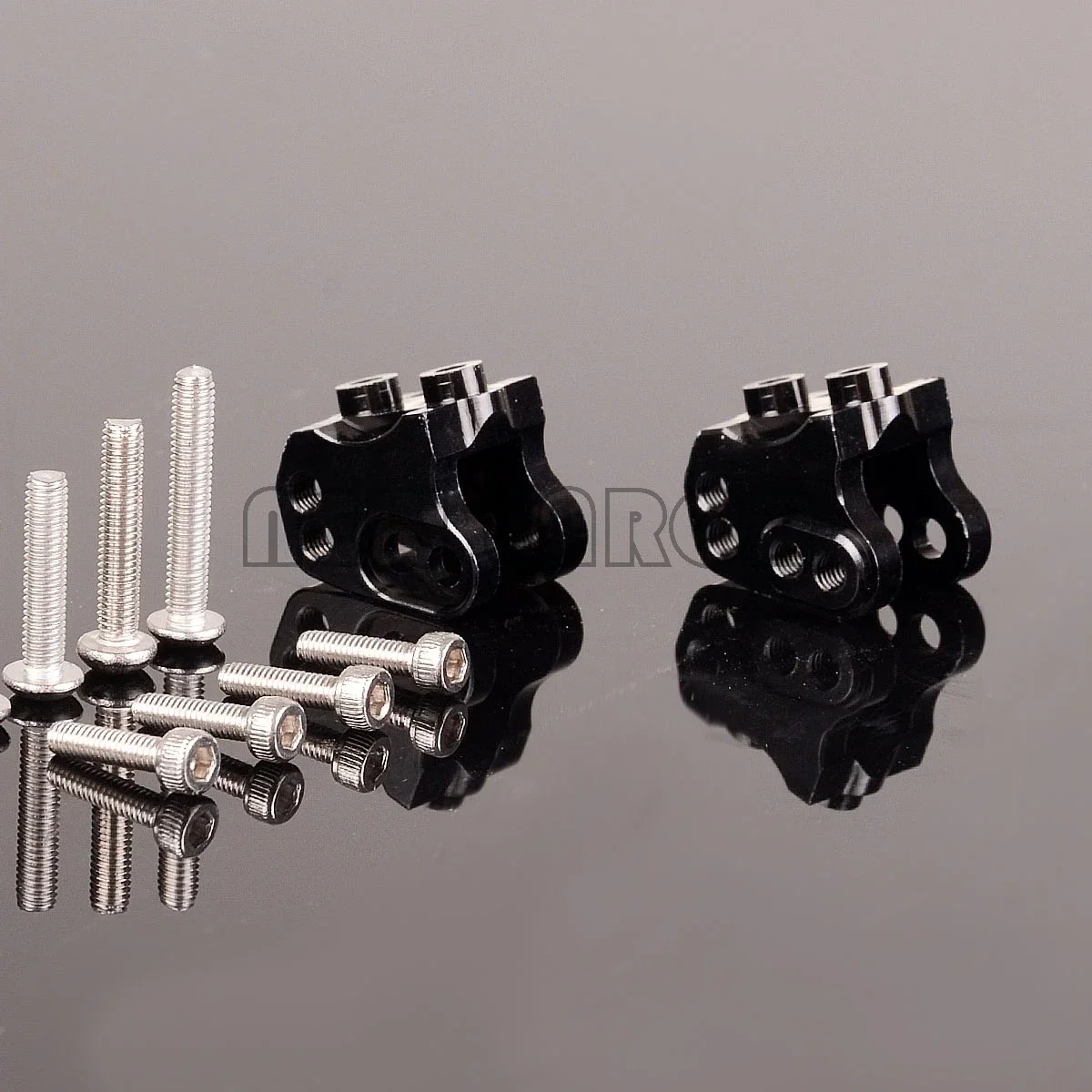 2 Stück Aluminiumlegierung vordere/hintere Link-Stoßdämpferhalterung # AX31384 Für Rc Auto 1/10 Axial Racing SCX10 Ii 90046 90047 Upgrade Teile