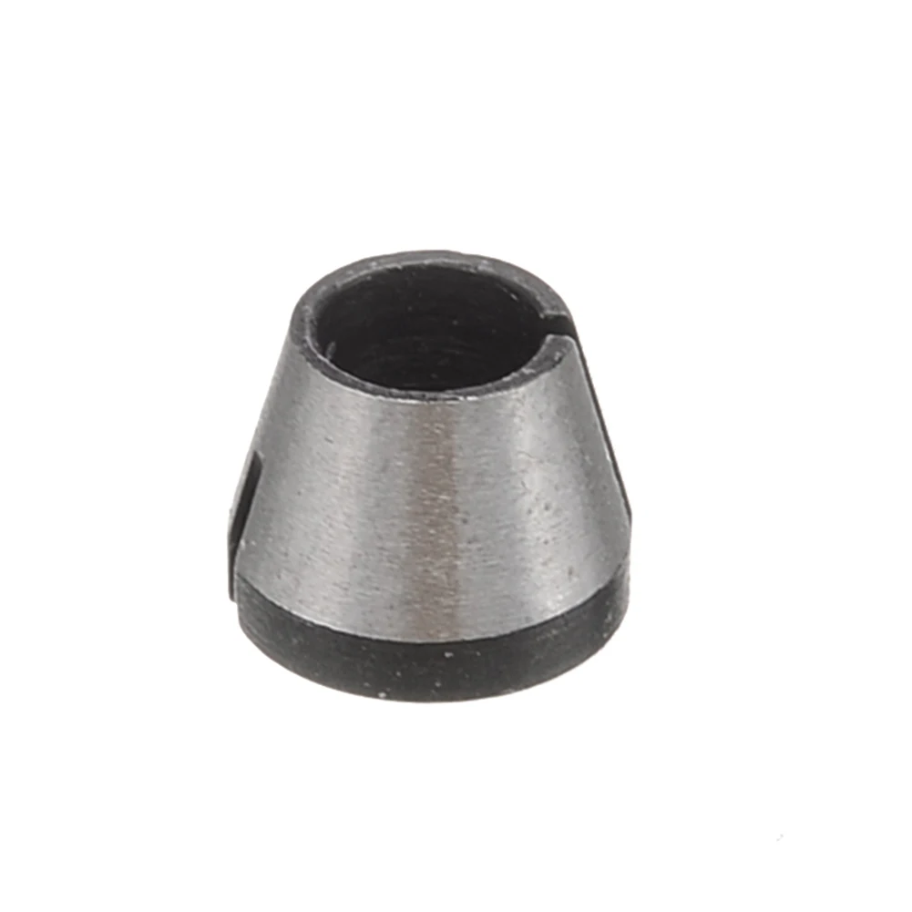 Pratico Trimmer Pinza Mandrini Router Bit Router Bit Pinze Gambo da 1/4 "2/5 pezzi Adattatore per incisione Kit in acciaio al carbonio