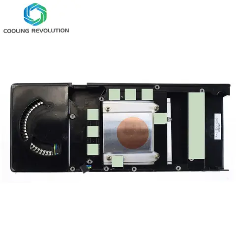 graphics card heatsink fan for AMD RADEON RX 470 RX470 RX 480 RX480 public edition aluminum