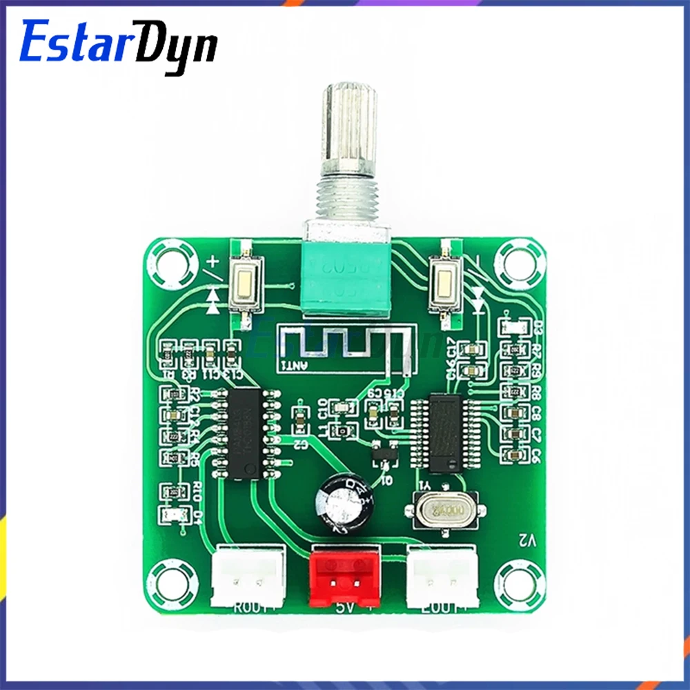 XH-A158 PAM8403 Ultra-clear Bluetooth 5.0 Amplifier Board, 2*5W Dual-channel Wireless Speaker, DC5V