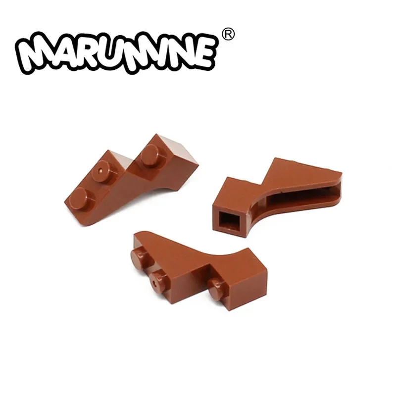 

Marumine MOC изогнутый кирпич 1x3x2 свод, 30 шт., сборы для деревьев, детали, совместимые с 88292, DIY строительные аксессуары, набор моделей