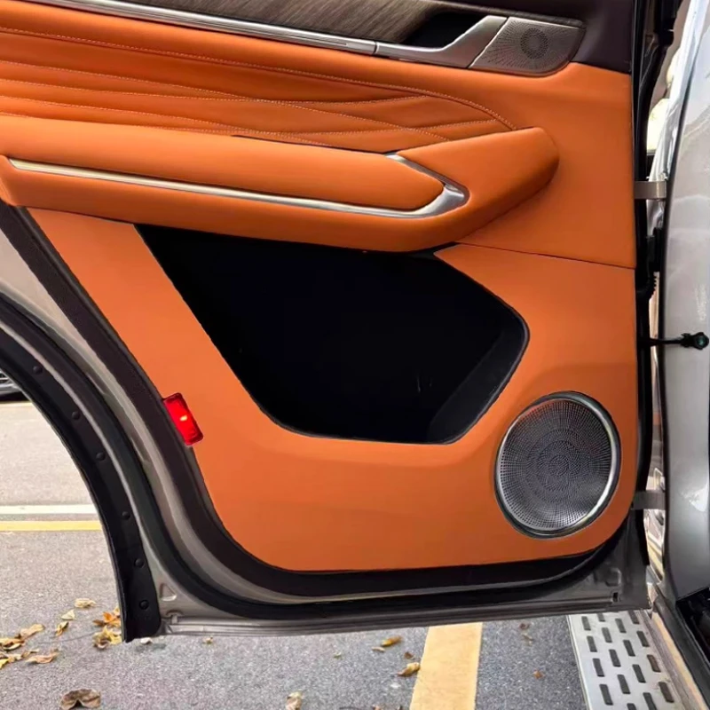 

For GWM TANK 500 Hi4z/t 2026 Car Door Anti Kick Pad Leather Material Effective Protection Car Accessories