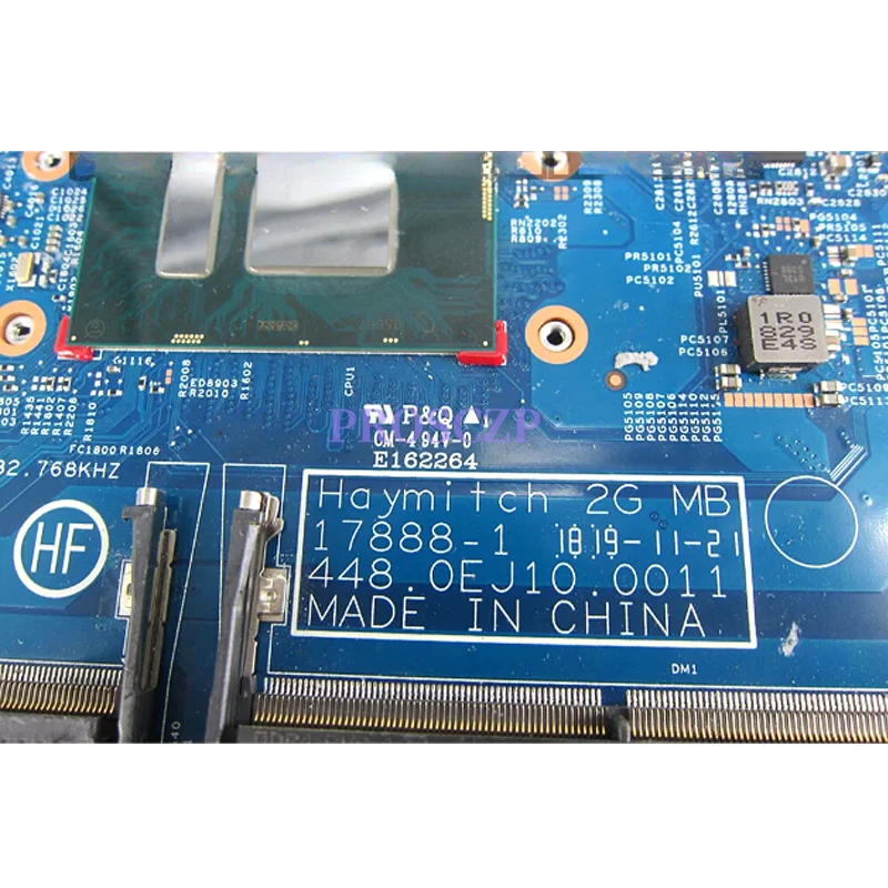 

17888-1 For HP ENVY 17-BW Laptop motherboard with CPU I5-8250U I7-8550U GPU: MX150 2G 100% Tested Fully Work