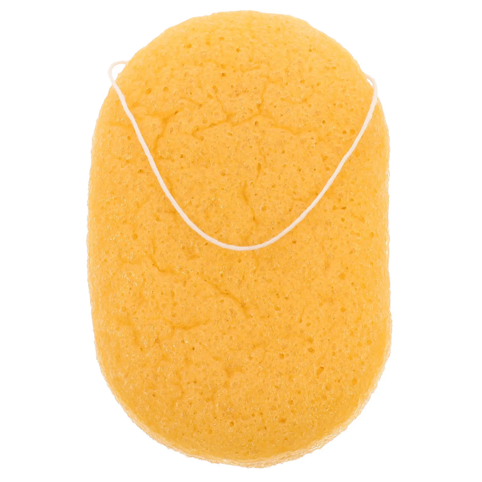 Esponja facial de barro volcánico, Material Pva duradero marrón, exfoliante suavemente, limpieza profunda, esponja facial, removedor de maquillaje, cuidado de la piel, 1 Uds.