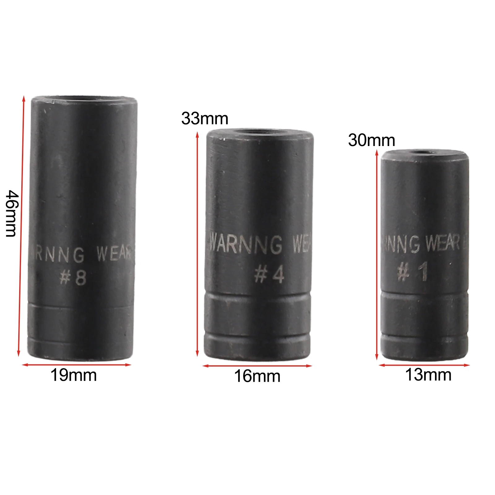 8pcs Tap Socket Set 1/4 3/8 Wrench Conversion Tap Socket Head Wrench Socket Adapter Electric Screwdrivers Wrench Accessories  ﻿