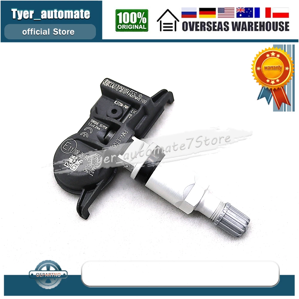 PMV-E100 42607-53040 Tire Pressure Sensor Monitoring Sensor 433MHz For Toyota AVALON CAMRY 4RUNNER COROLLA