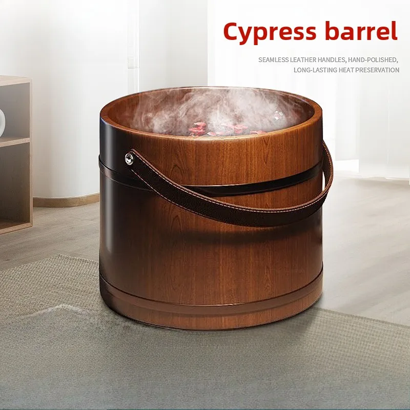 

Ручное деревянное ведро для замачивания ног, деревянное ведро для мытья ног, бытовое массажное ведро для ванны для ног, инструмент для ванны