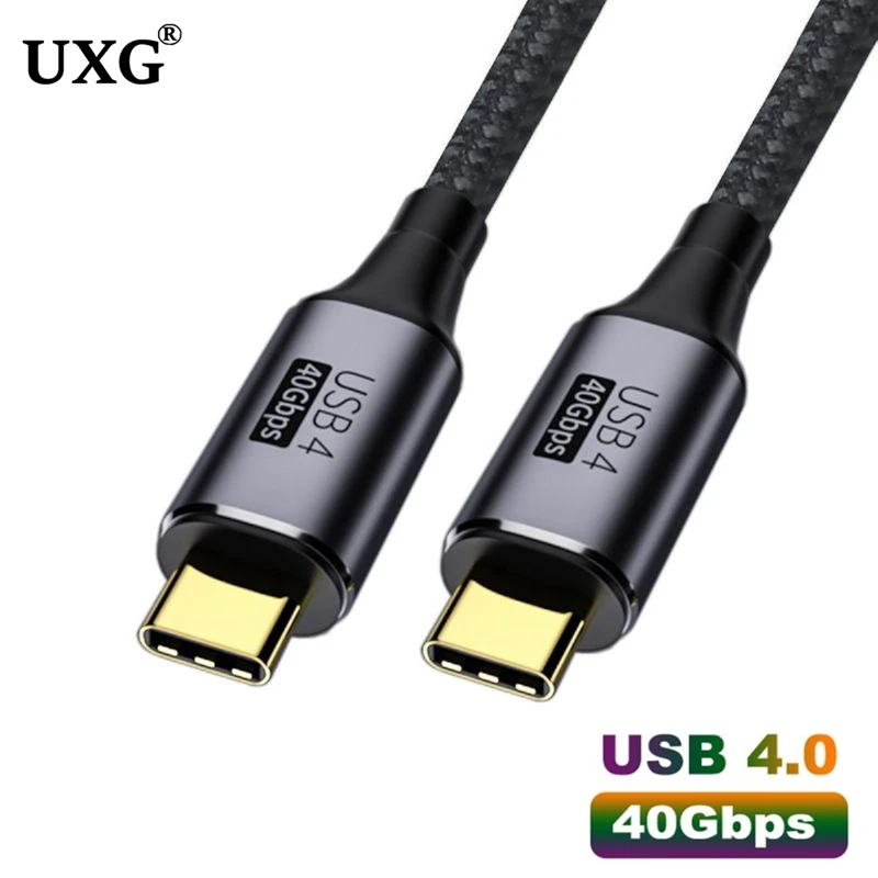 USB4 Full function data cable,USB3.2 Gen2*2 data cabl,Thunderbolt 3 high-speed CABLE, PD fast charging, Type-C male to male cord