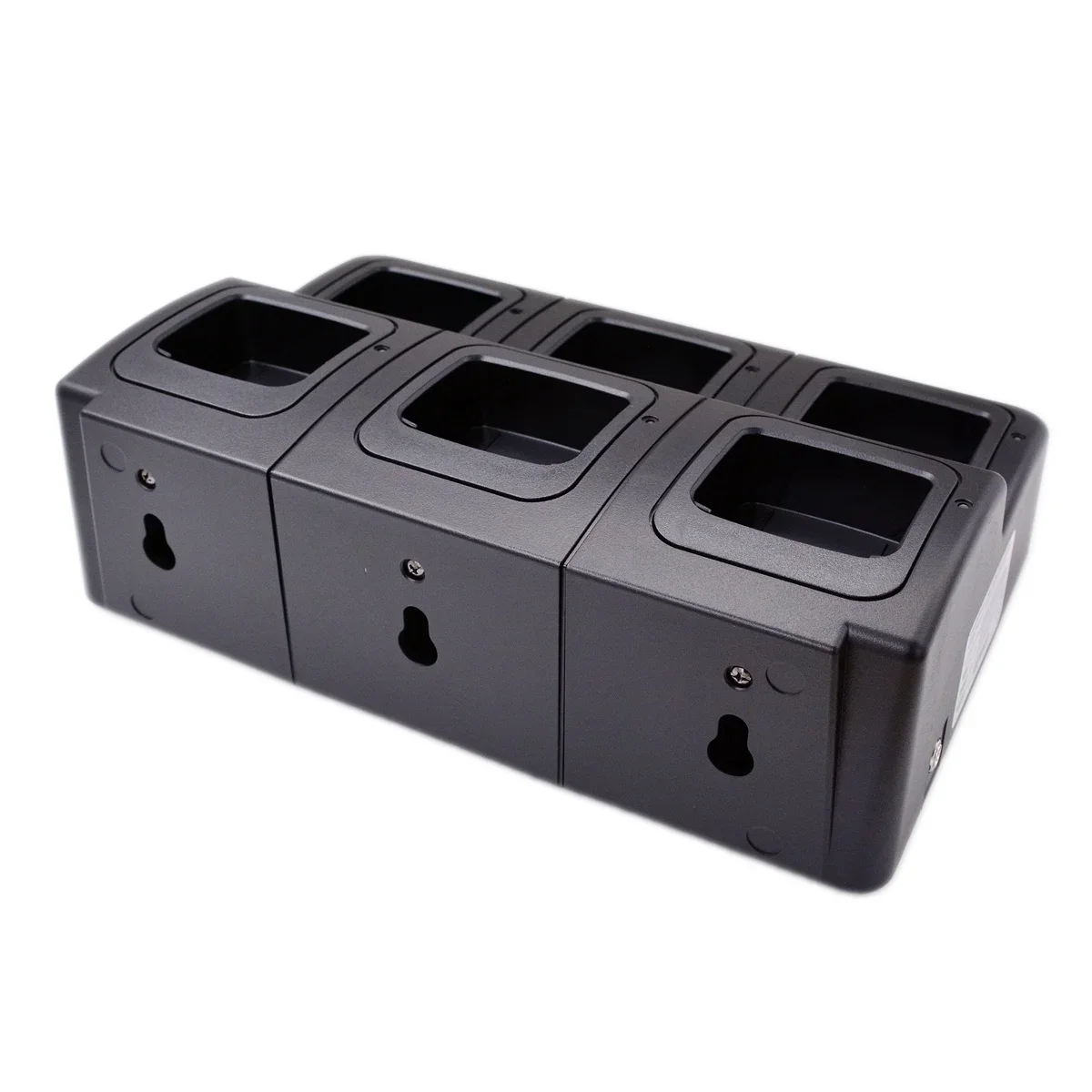 Six Way Multi-Unit Desktop Charger For DGP 8550 APX2000 XPR3000 XiRP8668 HAM Radio Rapid Replenisher Charge Tray