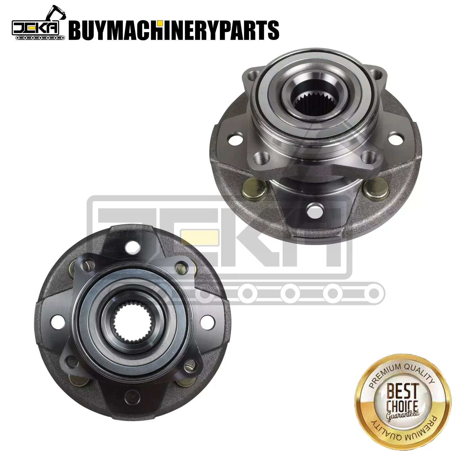 2 Pack 513098 Front Wheel Hub and Bearing Assembly Fit for Honda Accord 1990-1997, Acura CL 1997 2.2L Only