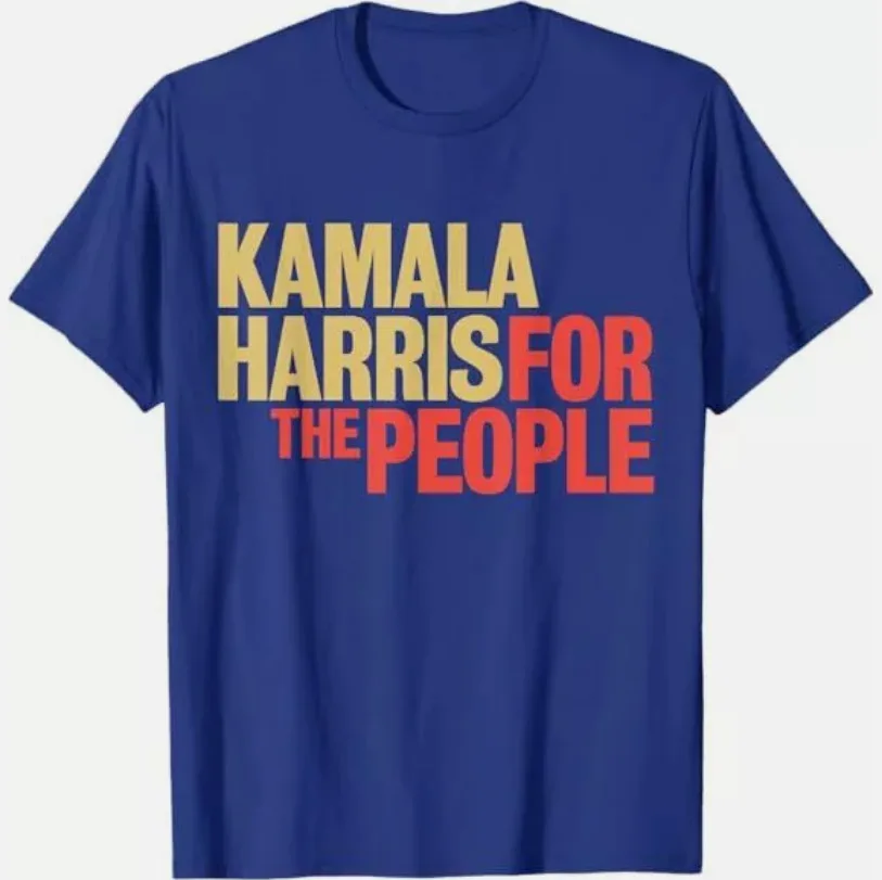 

Kamala Harris for The People President 2024 T-Shirt royal