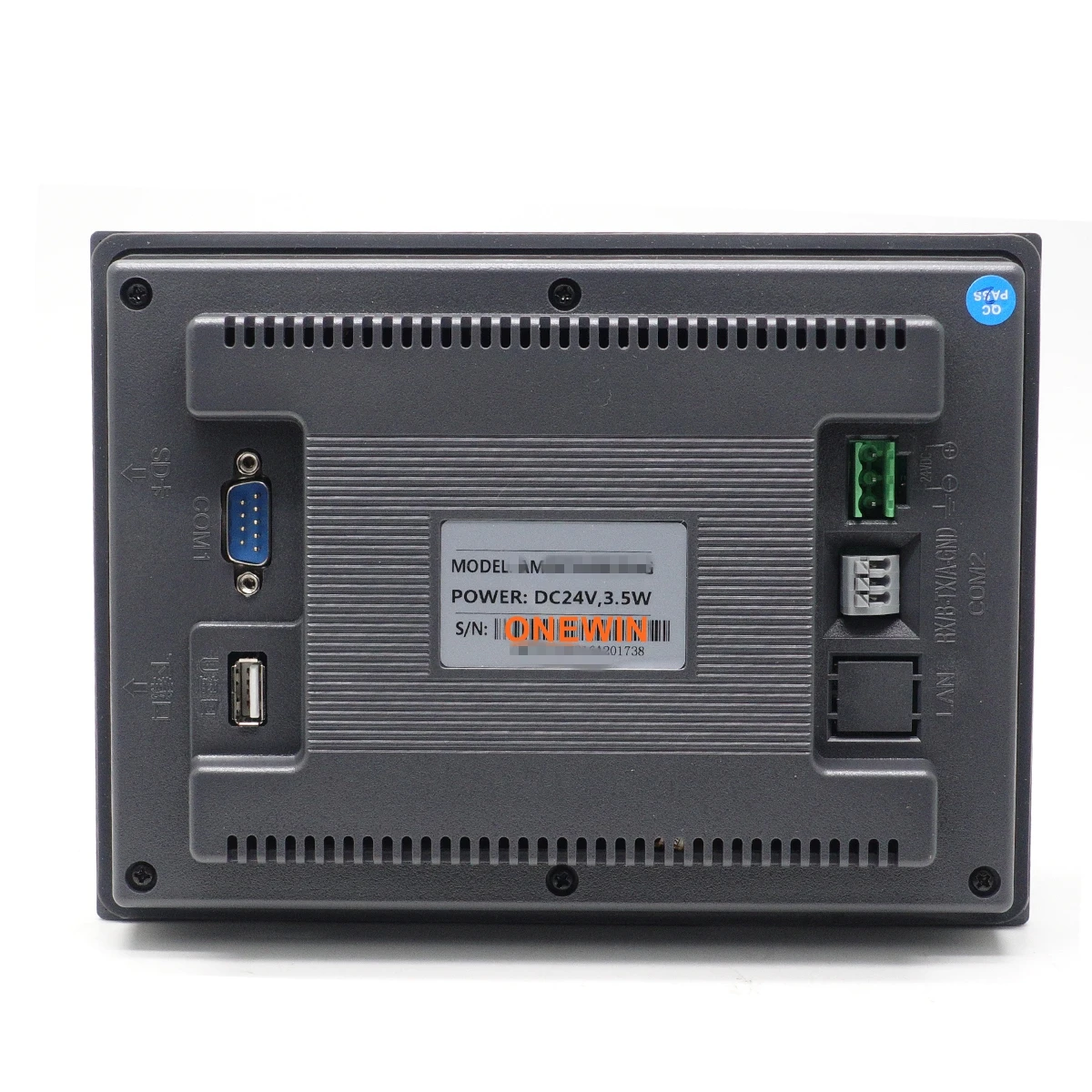 Imagem -02 - Onewin-placa de Controle Industrial Painel Hmi Touch Screen Série Fx3u Plc com Download Cabo de Comunicação 7