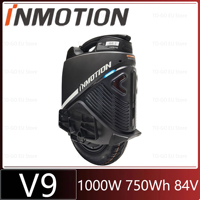 INMOTION V9 1000W Rated 2000W Max Motor 84V 750Wh Battery  Electric Unicycle 16x3.0 Tubeless Tire Suspension 60mm IPX6 Frame EUC