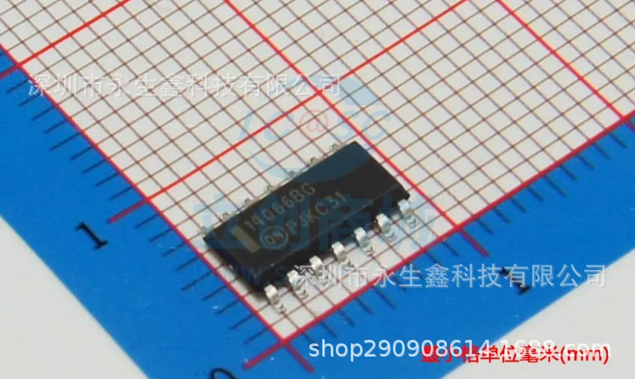 |   MC14066BDR2G MC14066BDR 14066BG SOP-14 IC 10 Uds