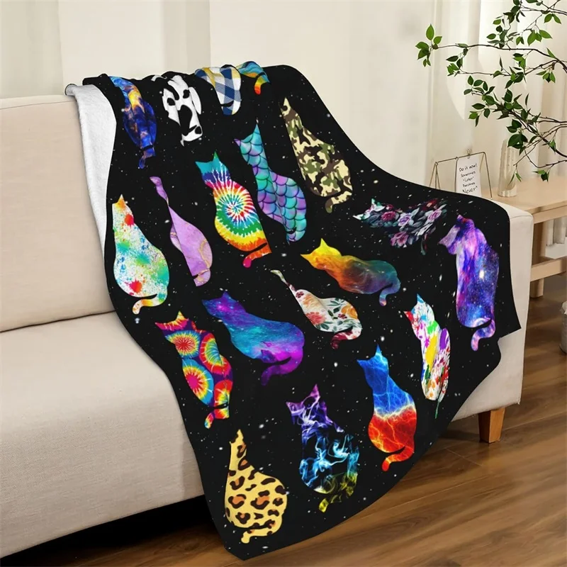 Your Picture Blanket Cover Coral Fleece Plush Customized DIY Print on Demand Dropshipping Warm Throw Blankets for Bedspread