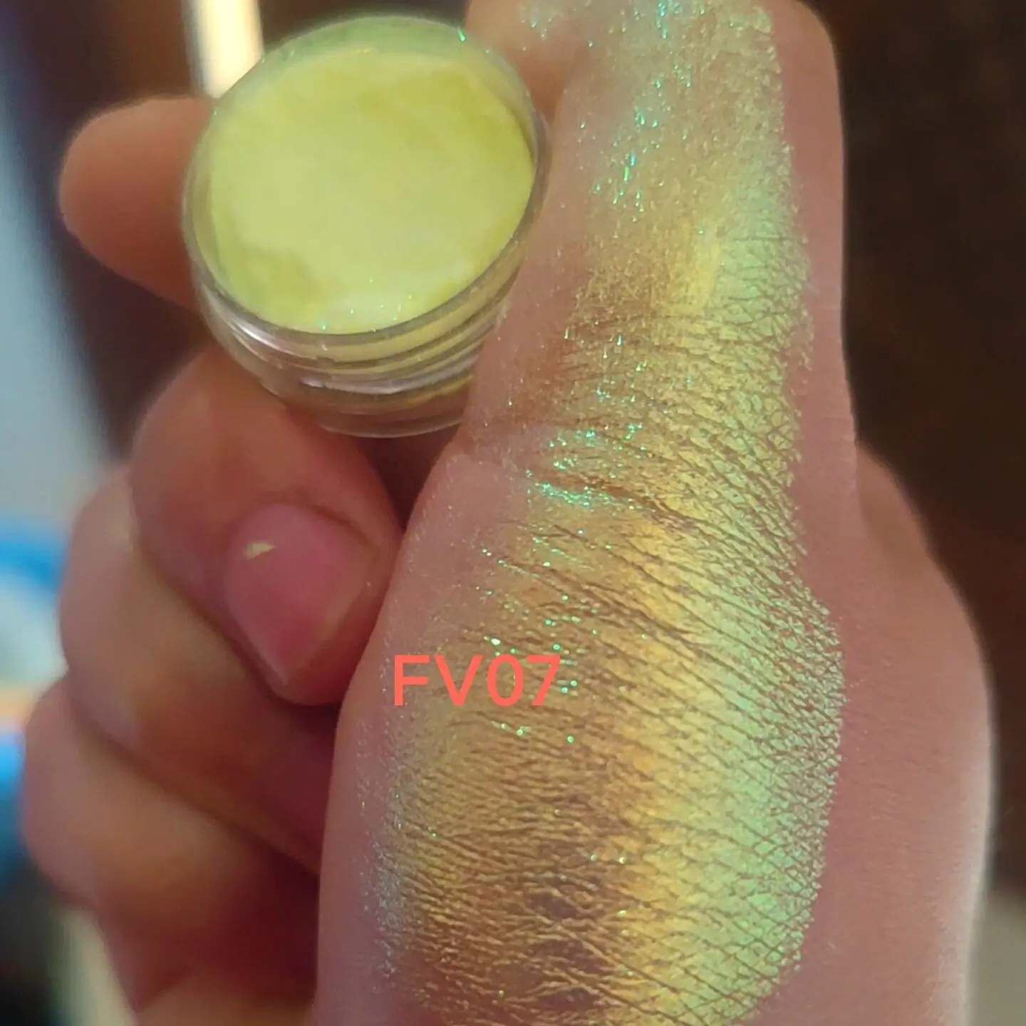 1g FV serie Candy Aurora Rainbow Chameleon pigmento suelto cambiante multicromo para maquillaje