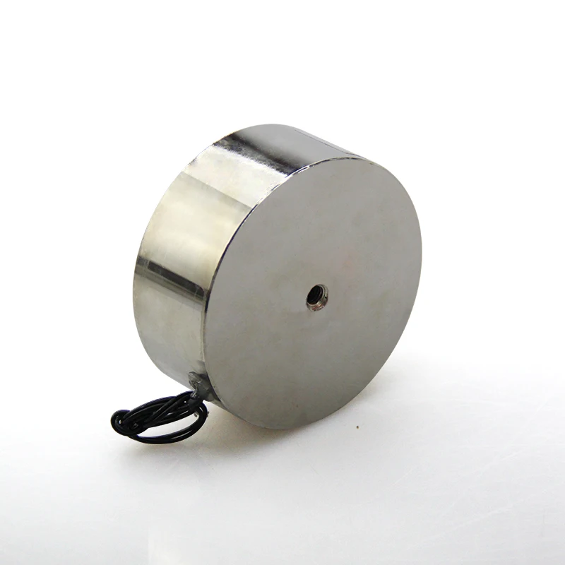 P10040 DC 24V 15W 150kgs diameter 100mm ultra strong customized electromagnetic door opener