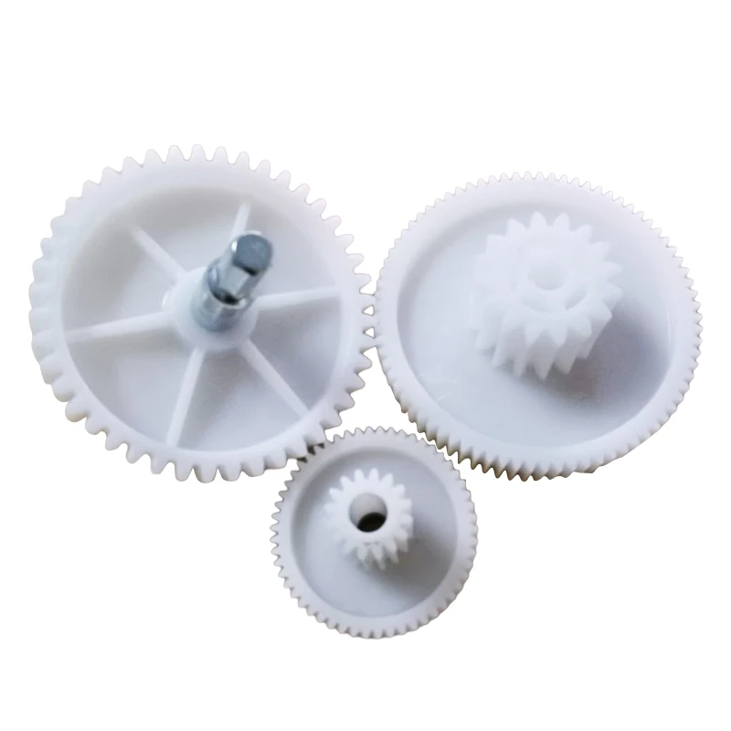 3Pcs/Set Meat Grinder Mincer Plastic Gears Household Sausage Stuffer Chili Processor Replacement Gearbox DIY kitchen accessories